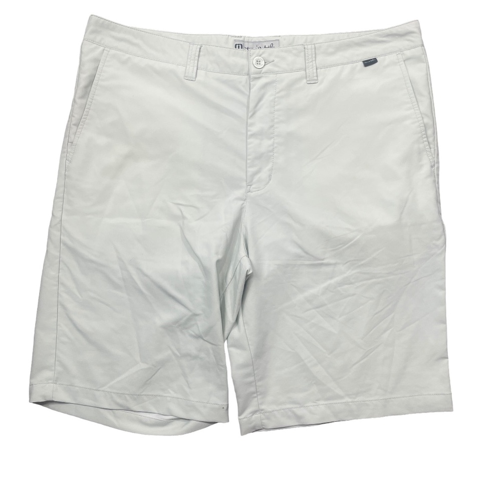 Travis Mathew 38‎ Gray Shorts Flat Front Golf